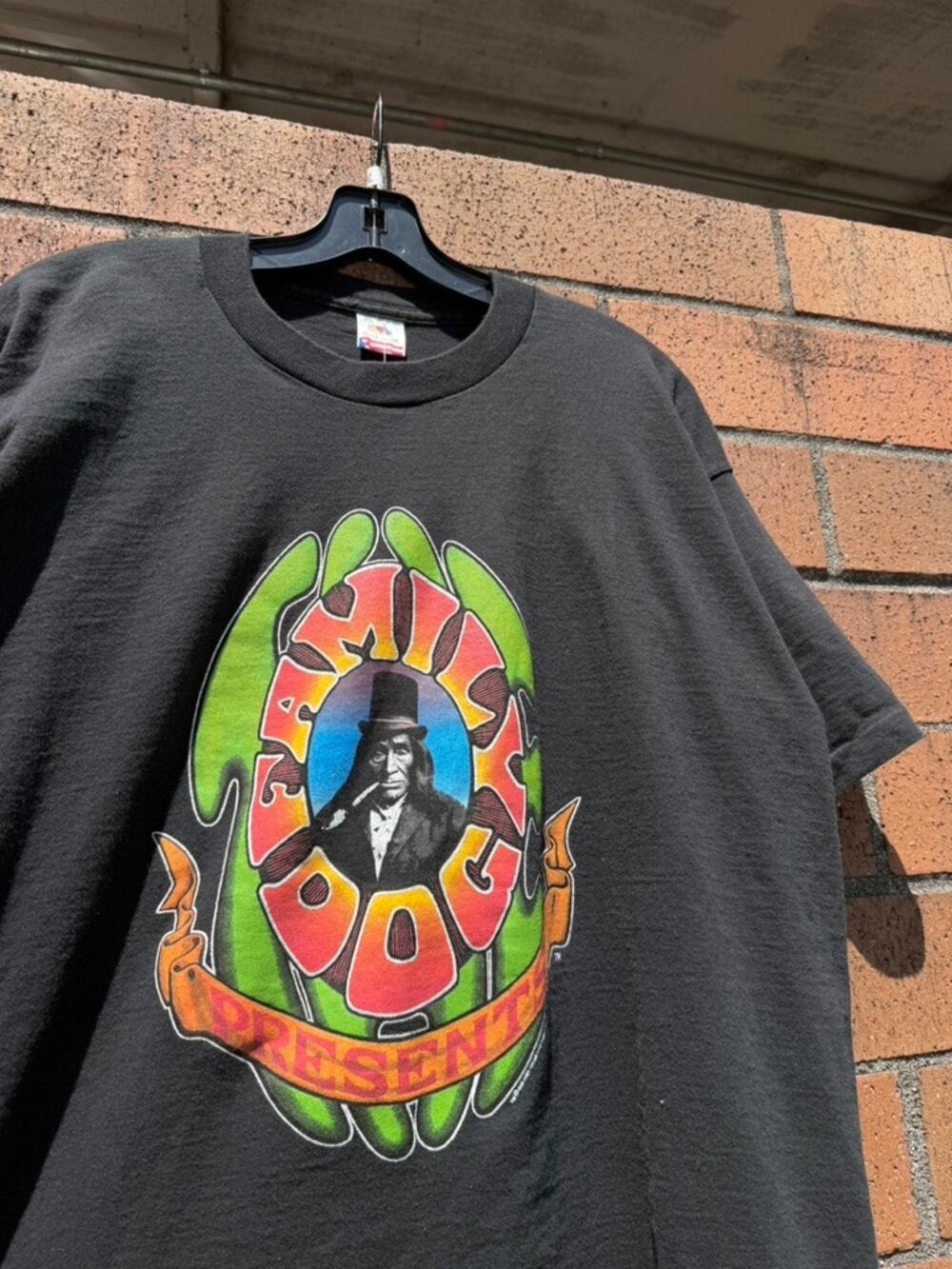 1995 The Family Dog Presents Chet Helms 90s Vintage Grateful Dead Tee Shirt